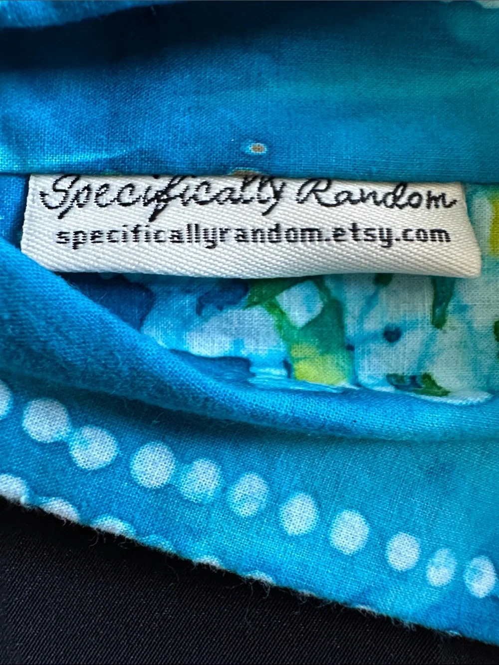 Headband NWT cotton batik style size L. Elastic back & wide band for options